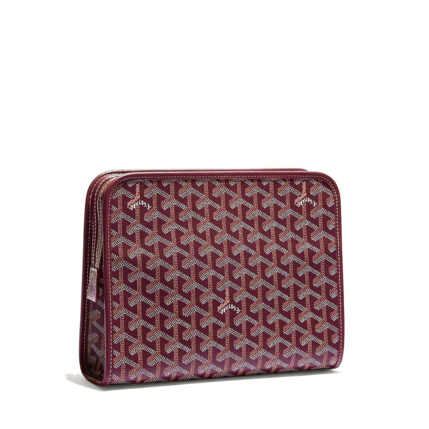 Canvas Toiletry Bag - Medium - Burgundy - 34