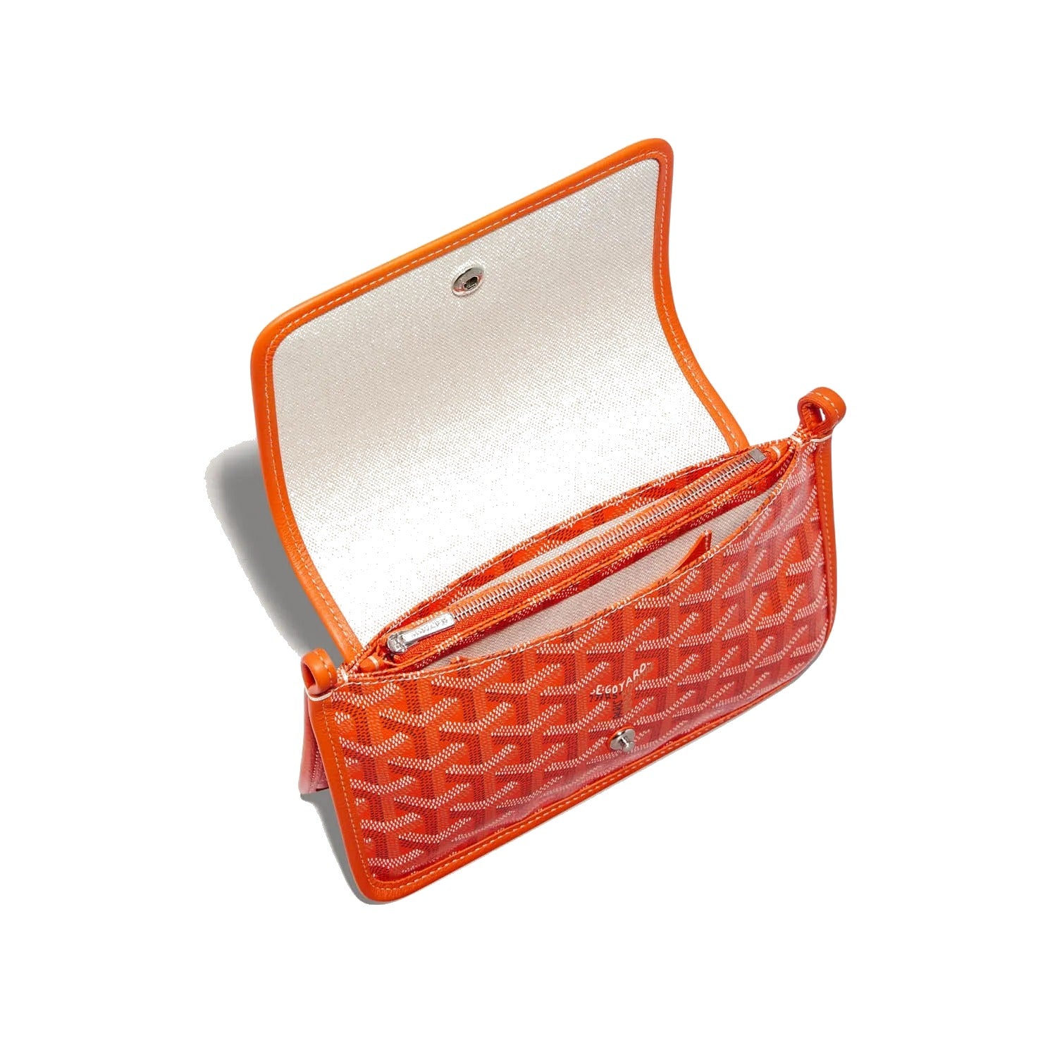 Crossbody Pouch Wallet - Orange - 16
