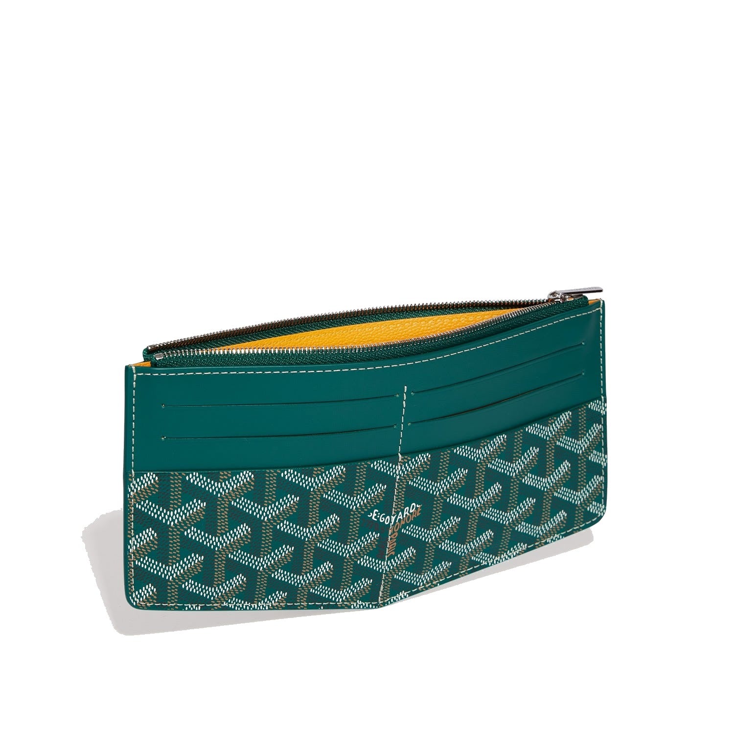 Zip-Around Wallet Insert - Green - 11