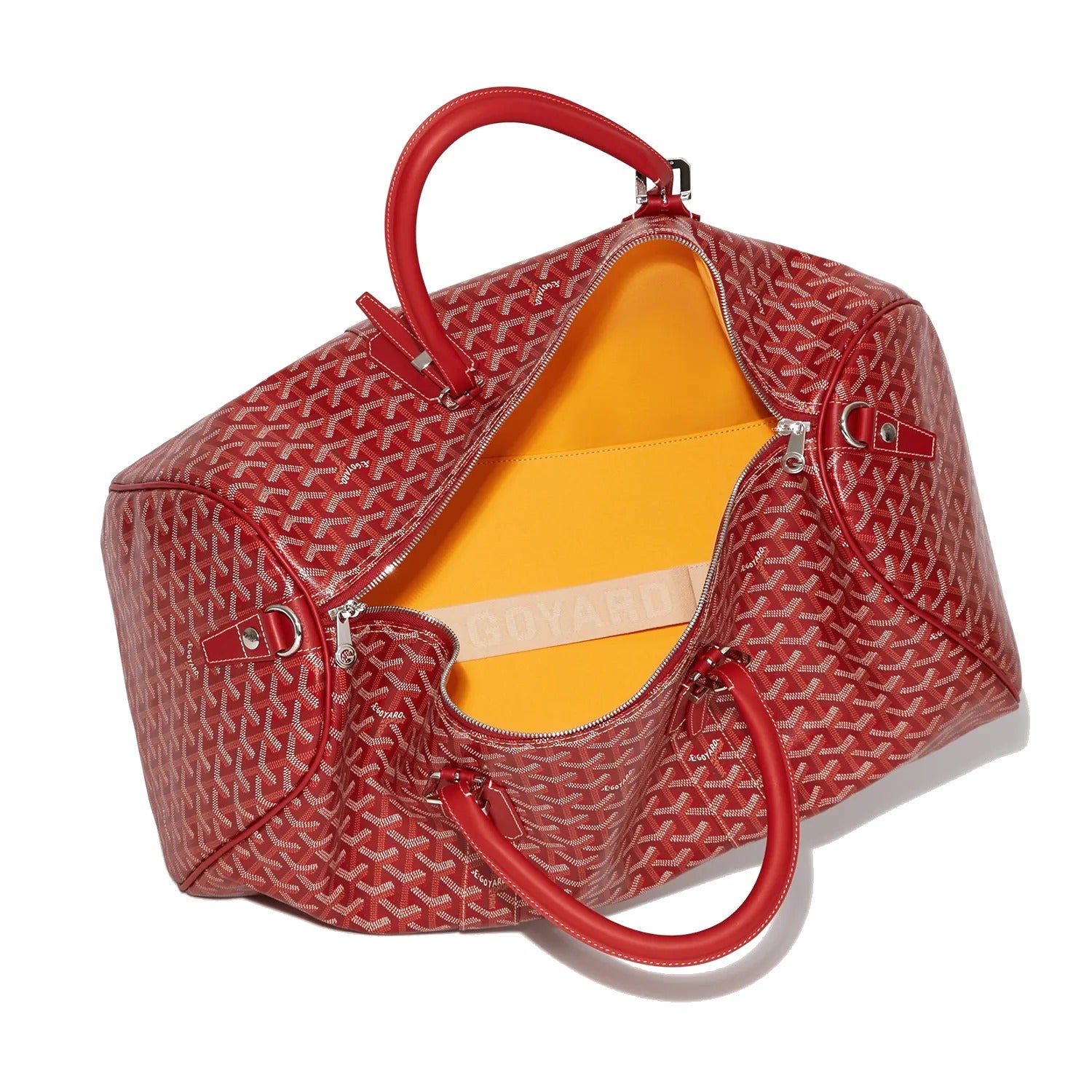 Canvas Travel Duffel - 50cm - Red - 12