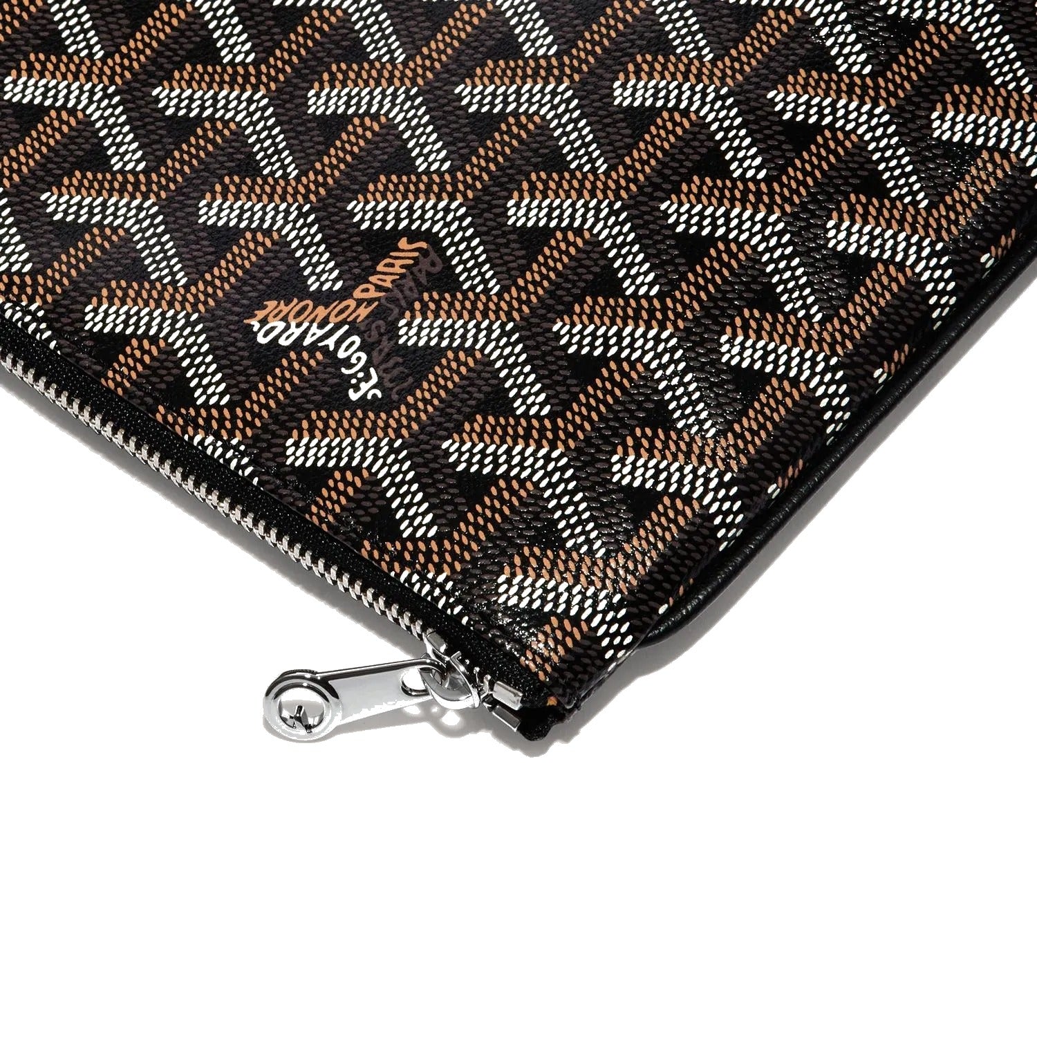 Flat Document Pouch - Medium - Black - 3