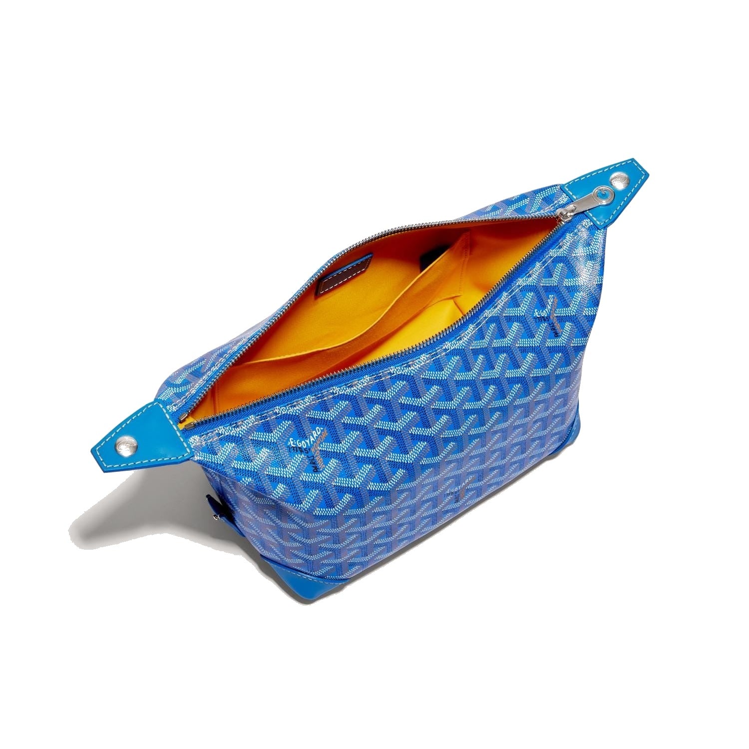 Canvas Bowling Toiletry Bag - Sky Blue - 27