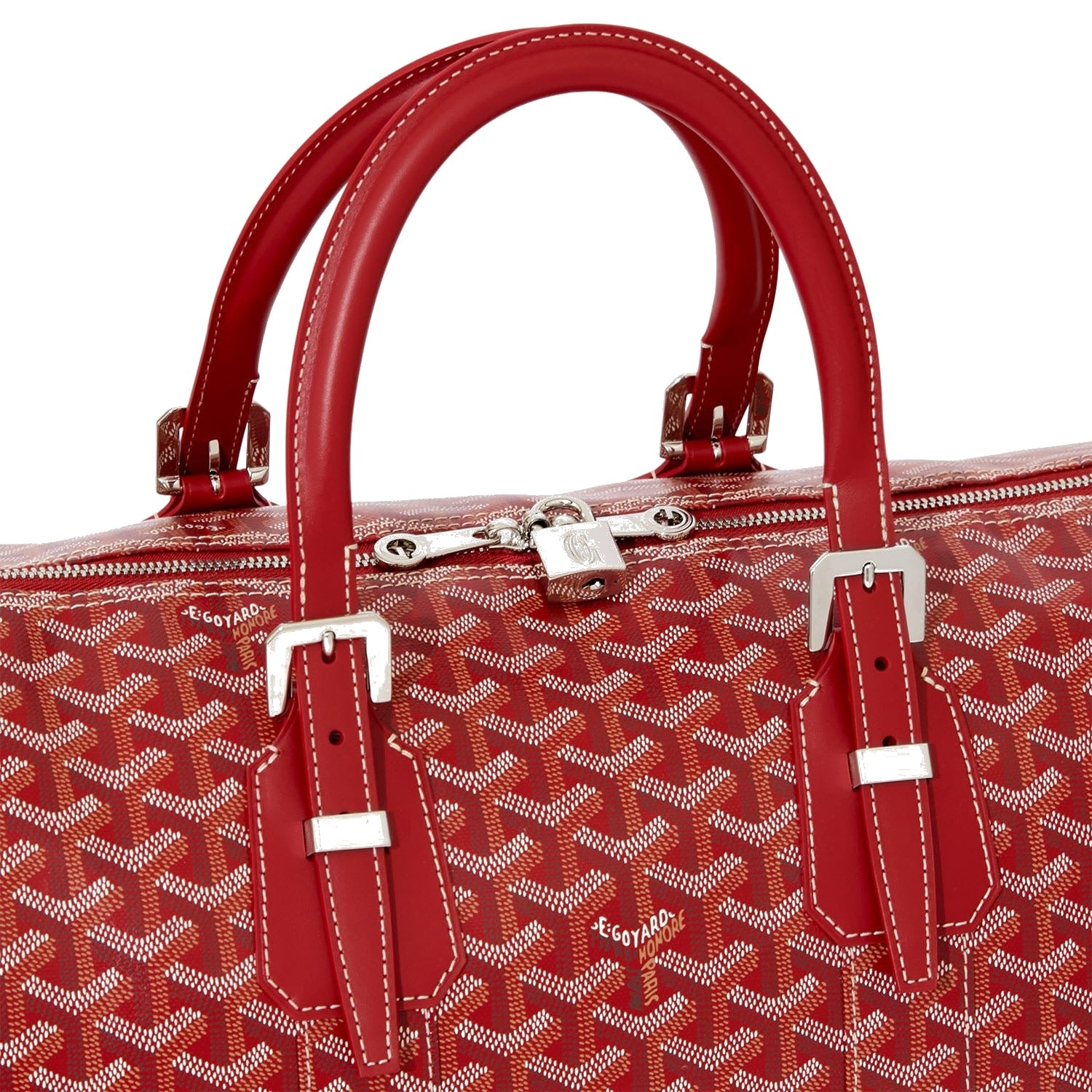 Canvas Travel Duffel - 45cm - Red - 11