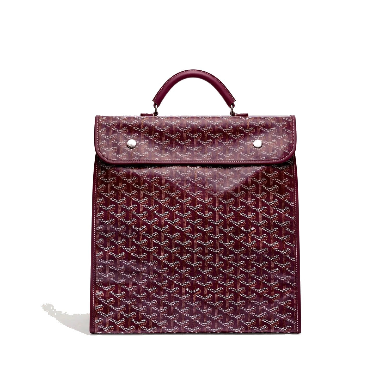 Travel Canvas Backpack - Burgundy - 42