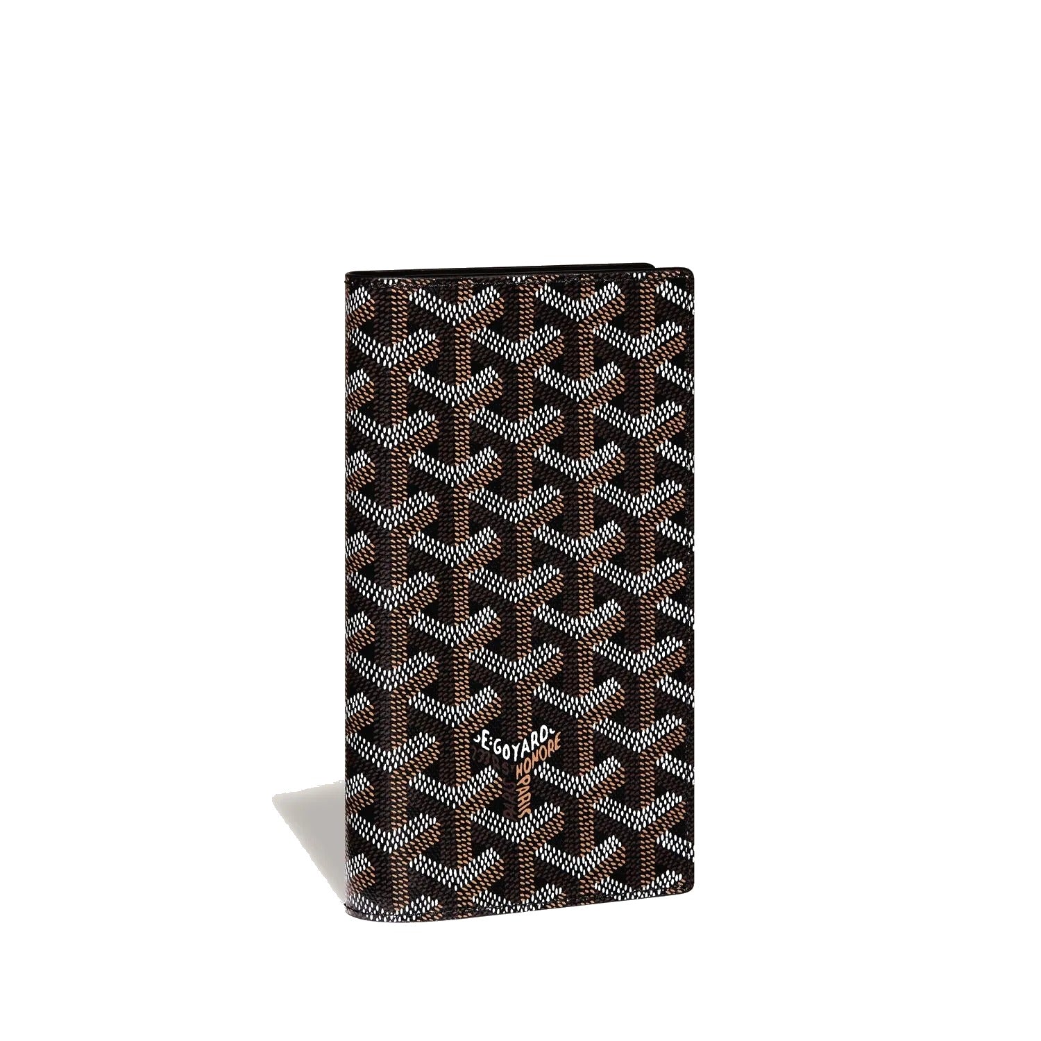 Long Snap Wallet with Card Slots - Black