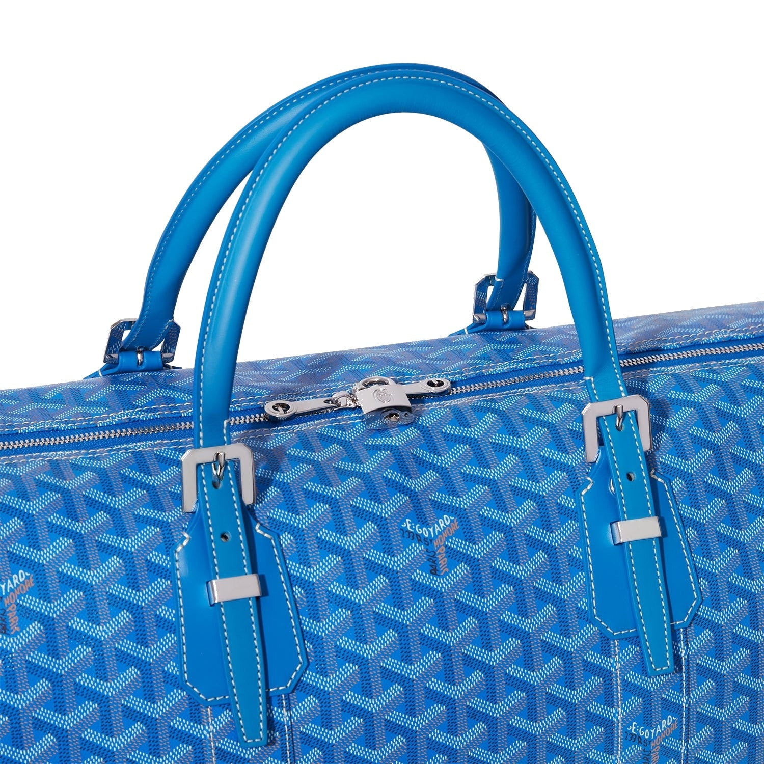 Canvas Travel Duffel - 50cm - Sky Blue - 27