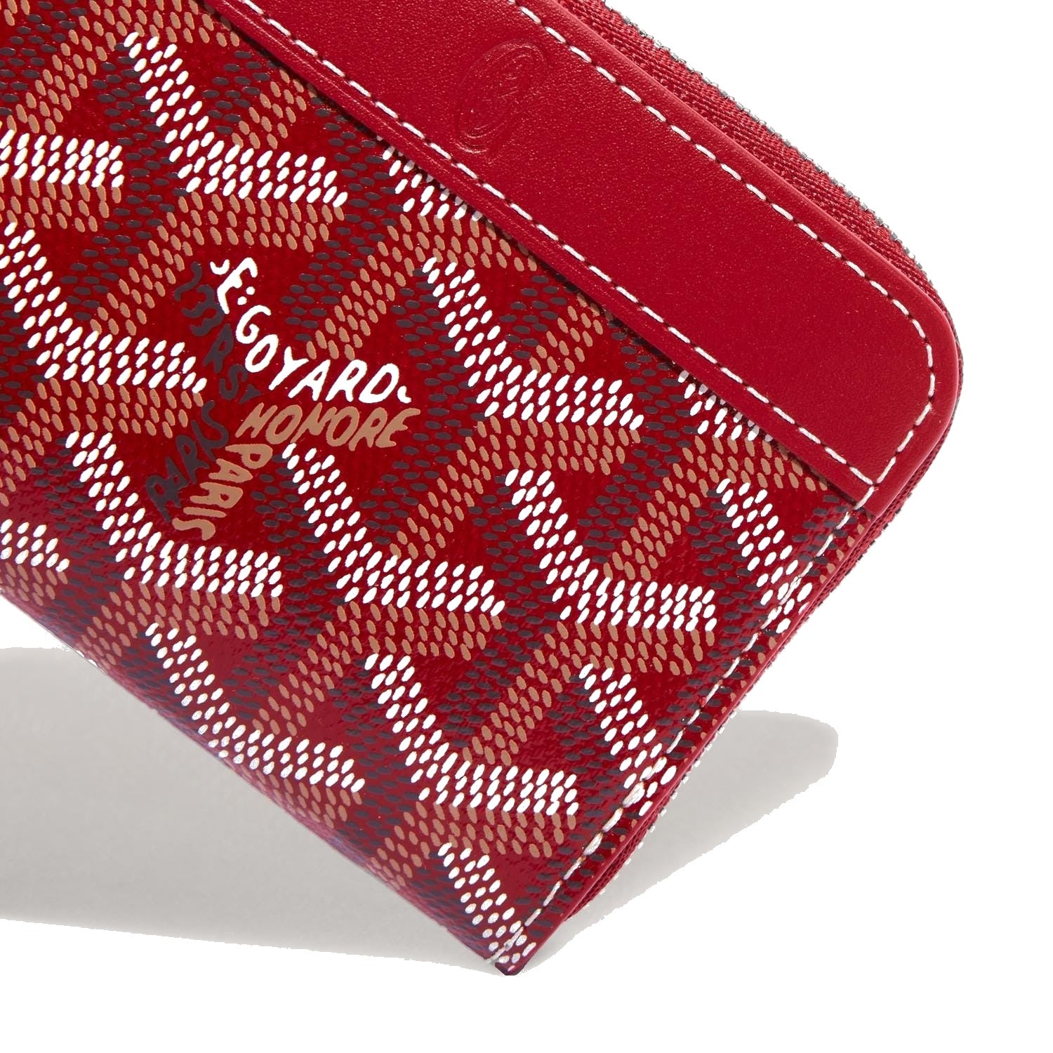 Compact Snap Coin Purse - Red - 9