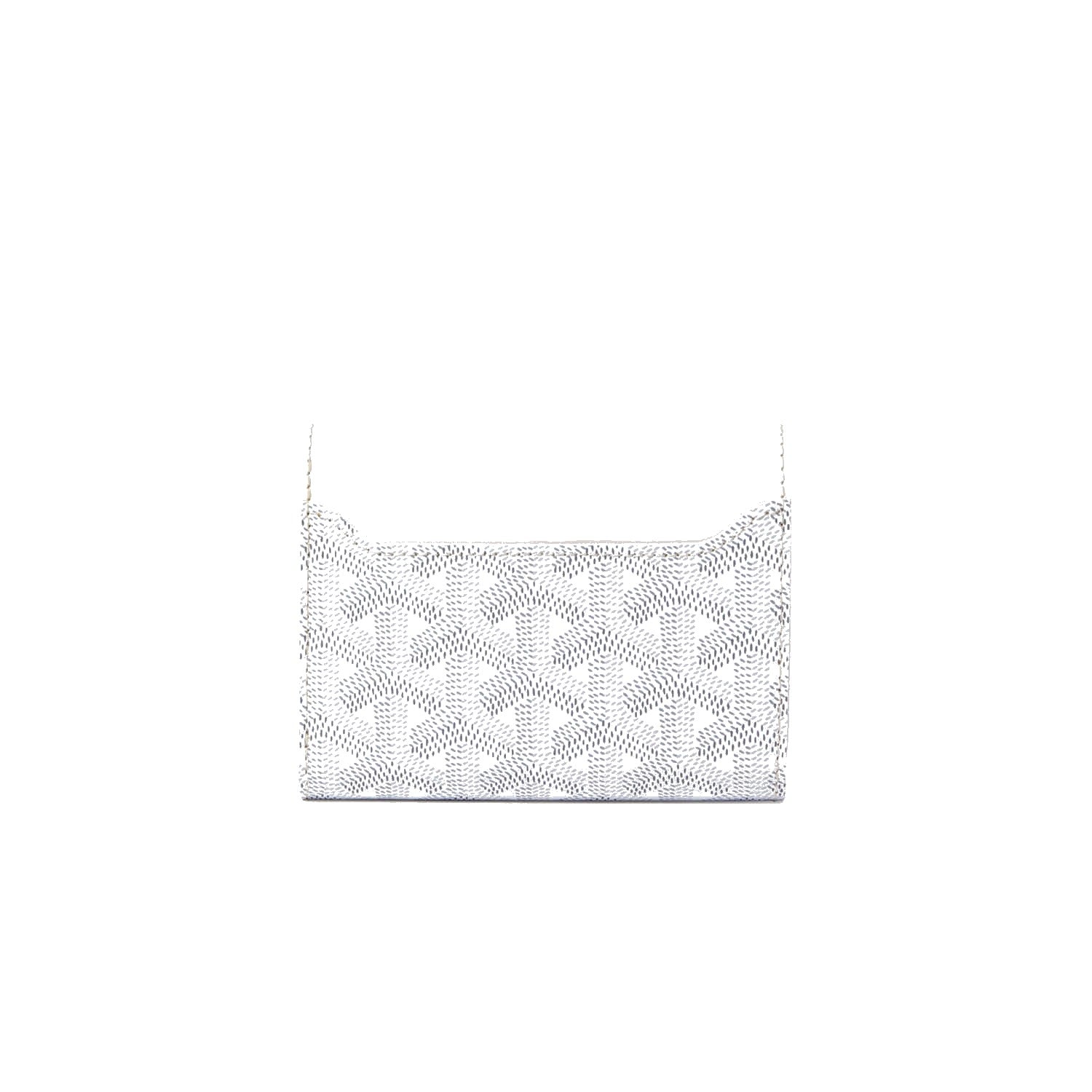 Compact Bi-Fold Wallet with Coin Pocket - White - 38