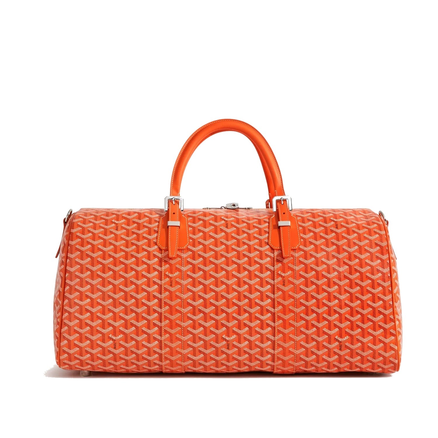 Canvas Travel Duffel - 50cm - Orange - 14
