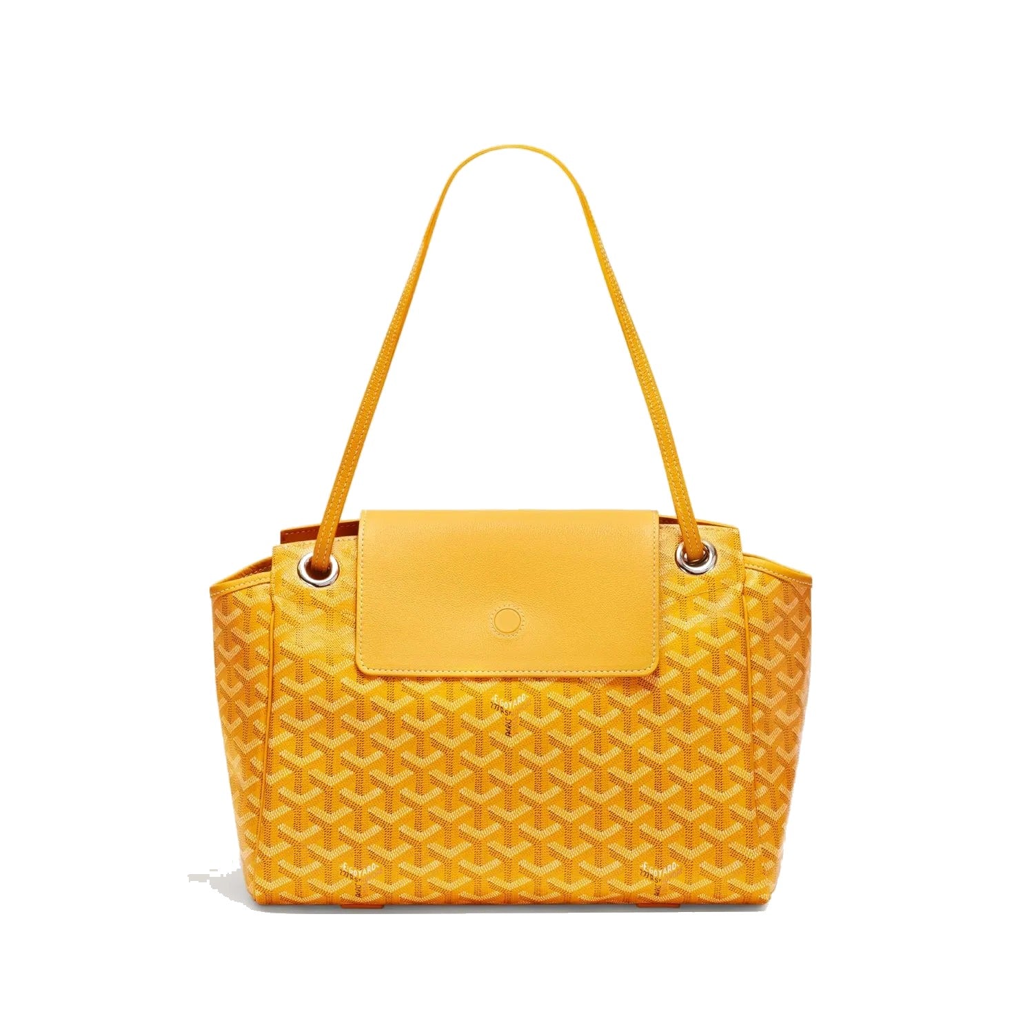 Soft Drawstring Bucket Bag - Yellow - 67