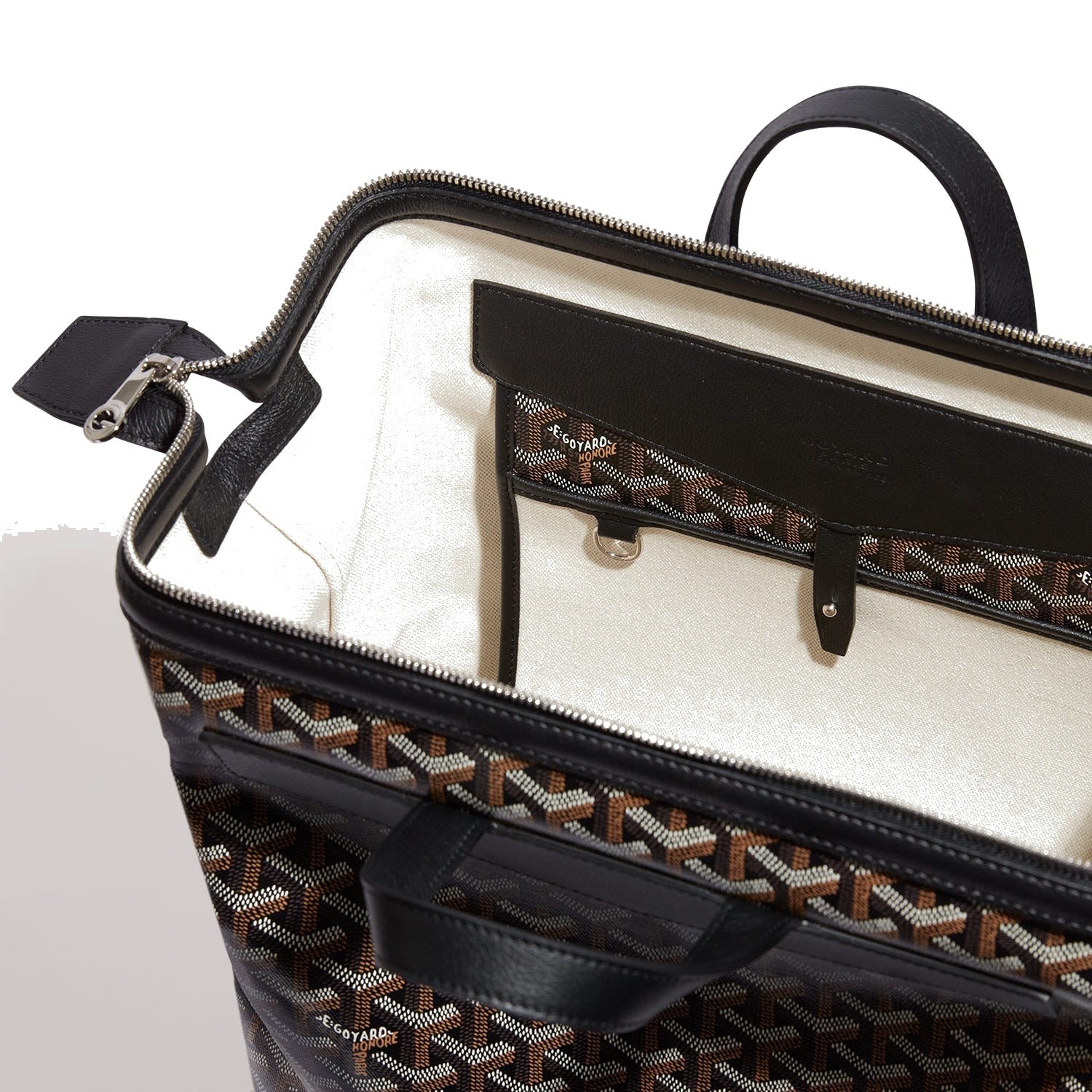 Medium Canvas Backpack - Black - 6