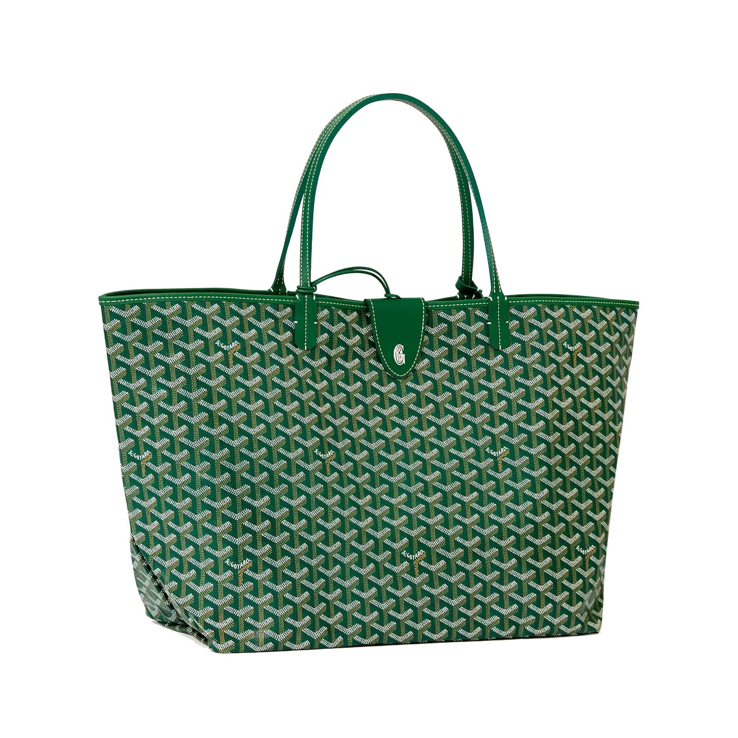 Lightweight Canvas Tote Bag - Large - Green