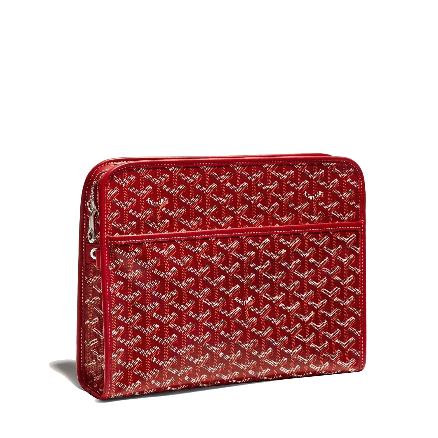 Canvas Toiletry Bag - Large - Red