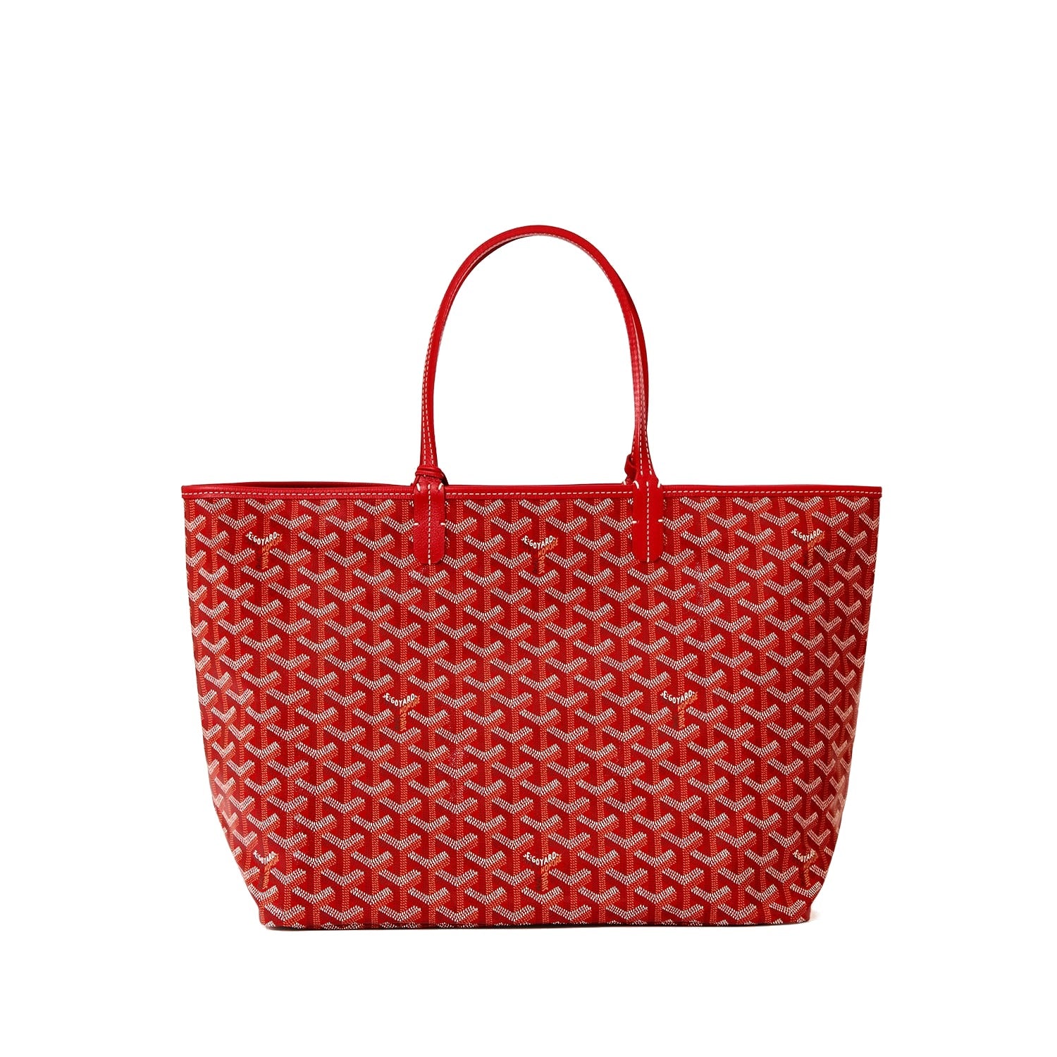 Lightweight Canvas Tote Bag - Small - Red - 14