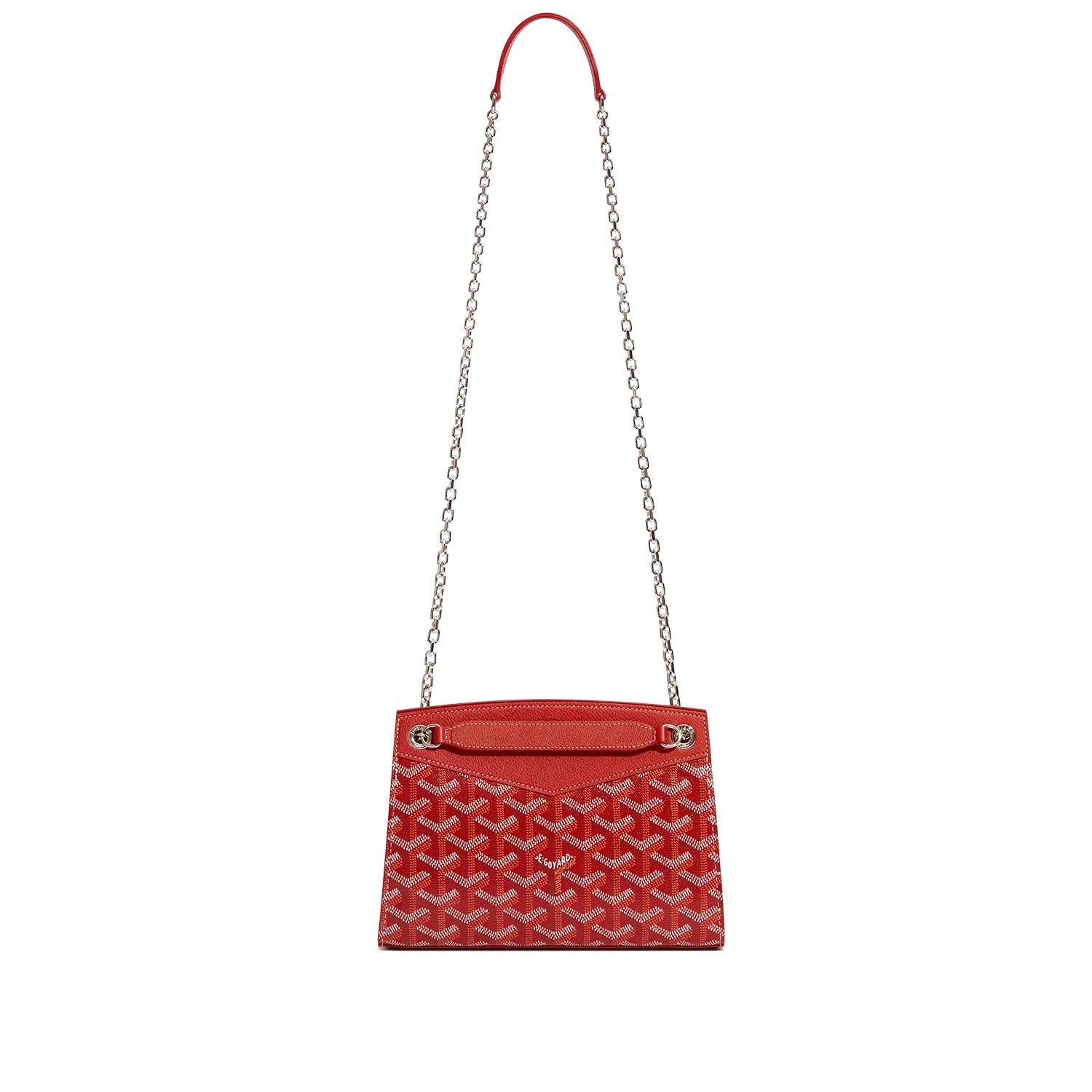 Structured Mini Bucket Bag - Red - 13