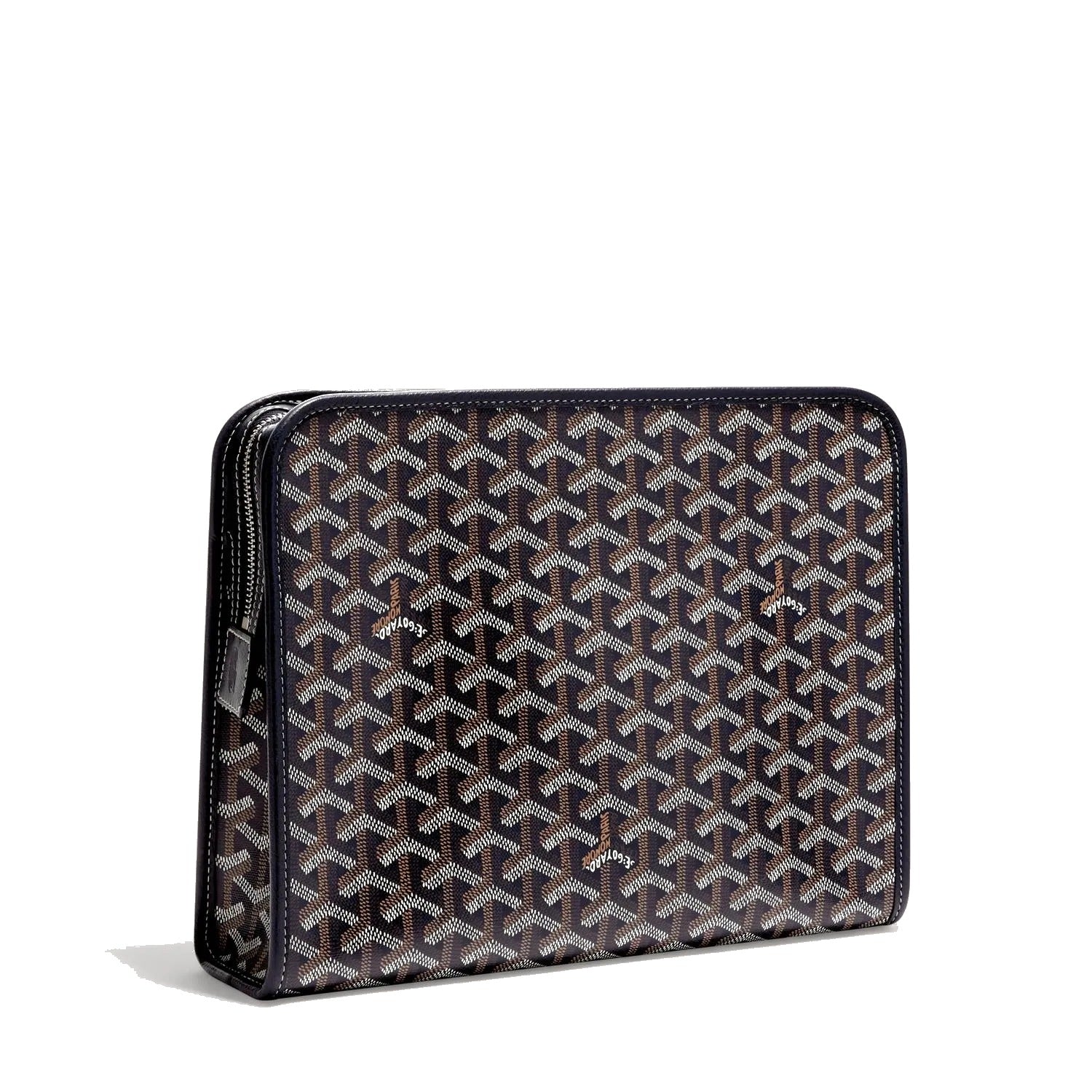 Canvas Toiletry Bag - Large - Navy Blue - 30