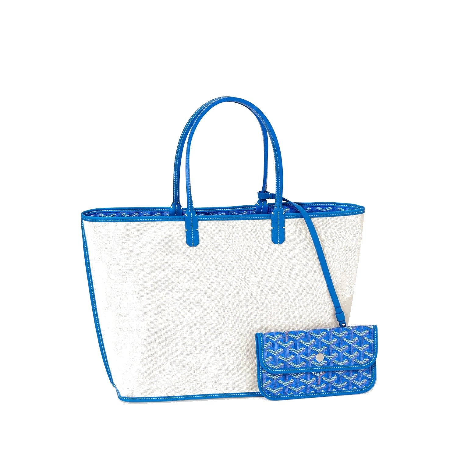 Lightweight Canvas Tote Bag - Small - Sky Blue - 40