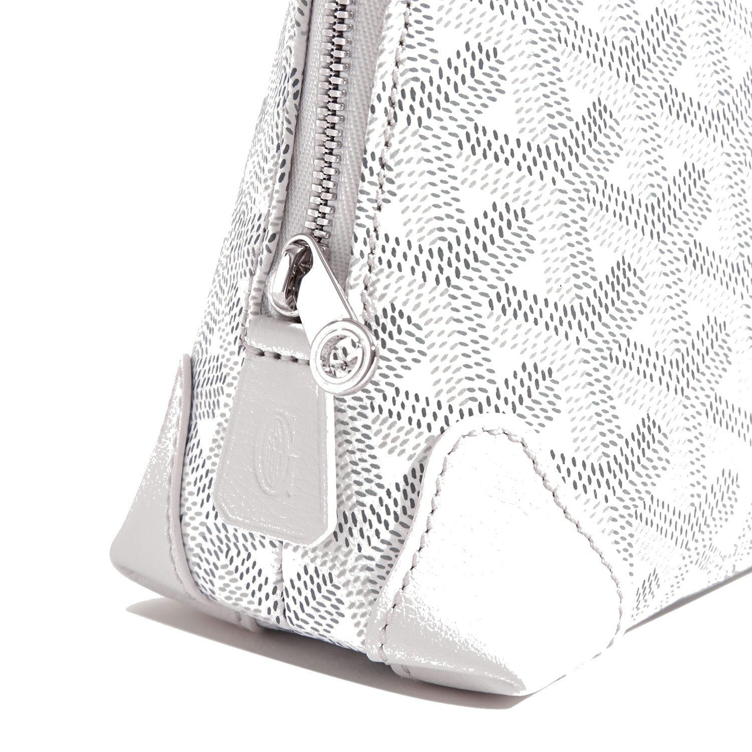 Canvas Cosmetic Pouch - White - 40
