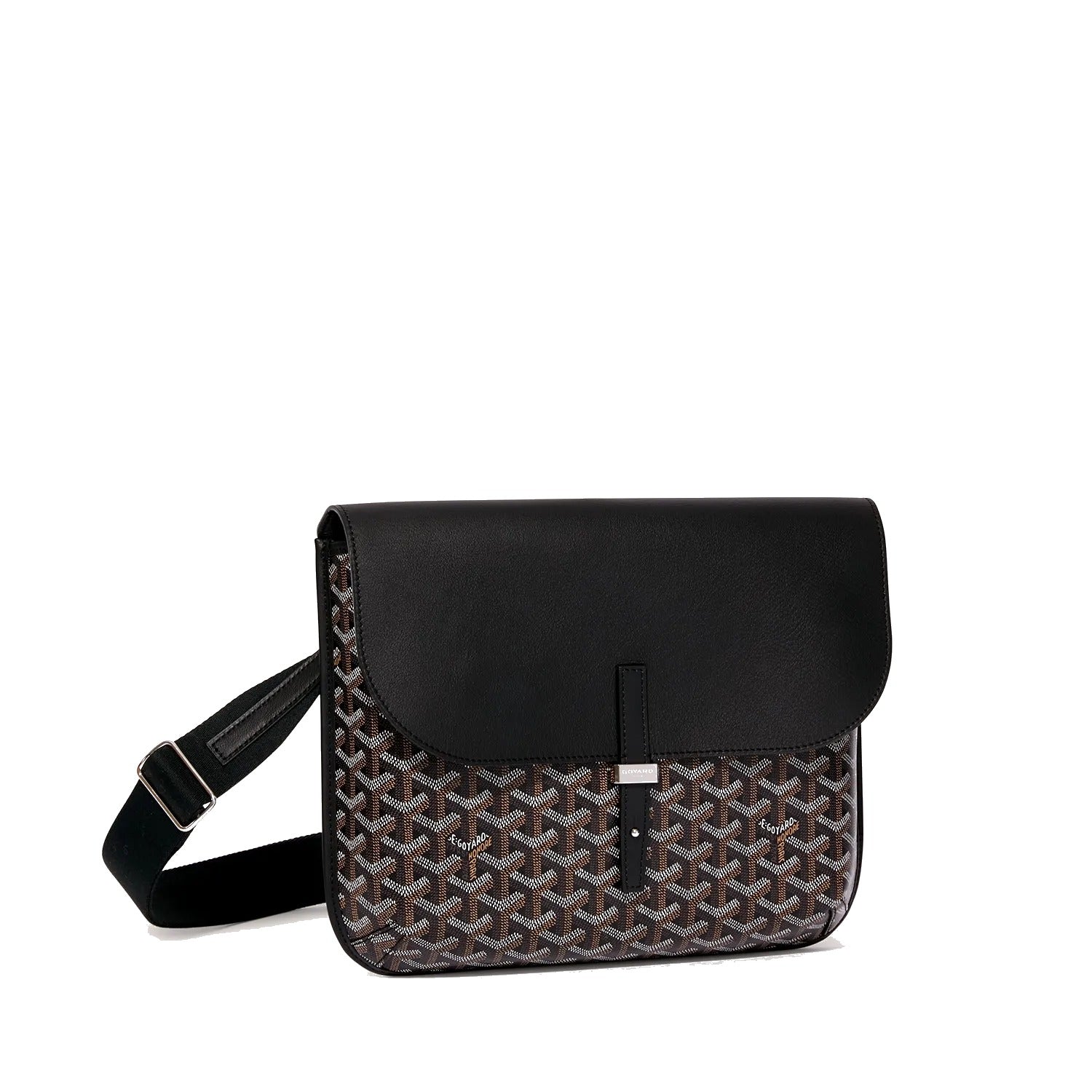 Sporty Messenger Crossbody - Medium - Black