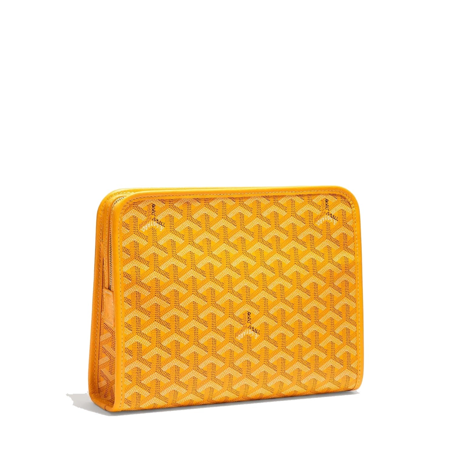 Canvas Toiletry Bag - Medium - Yellow - 18