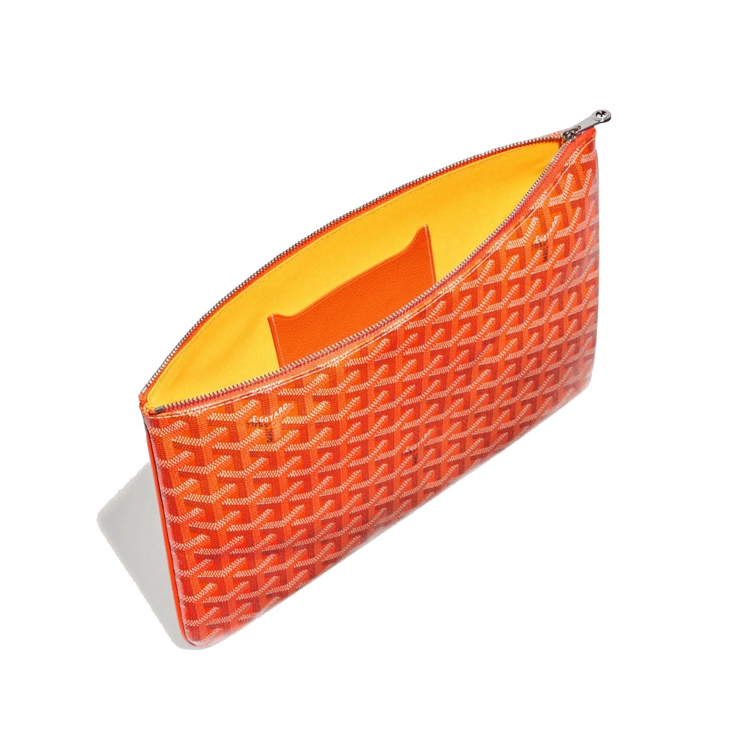 Flat Document Pouch - Medium - Orange - 11