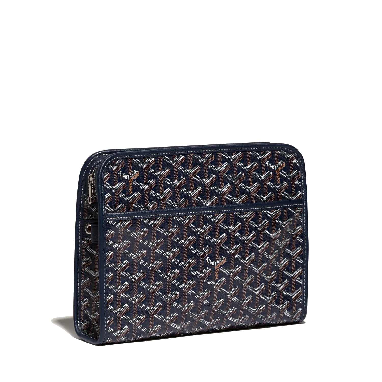 Canvas Toiletry Bag - Medium - Navy Blue