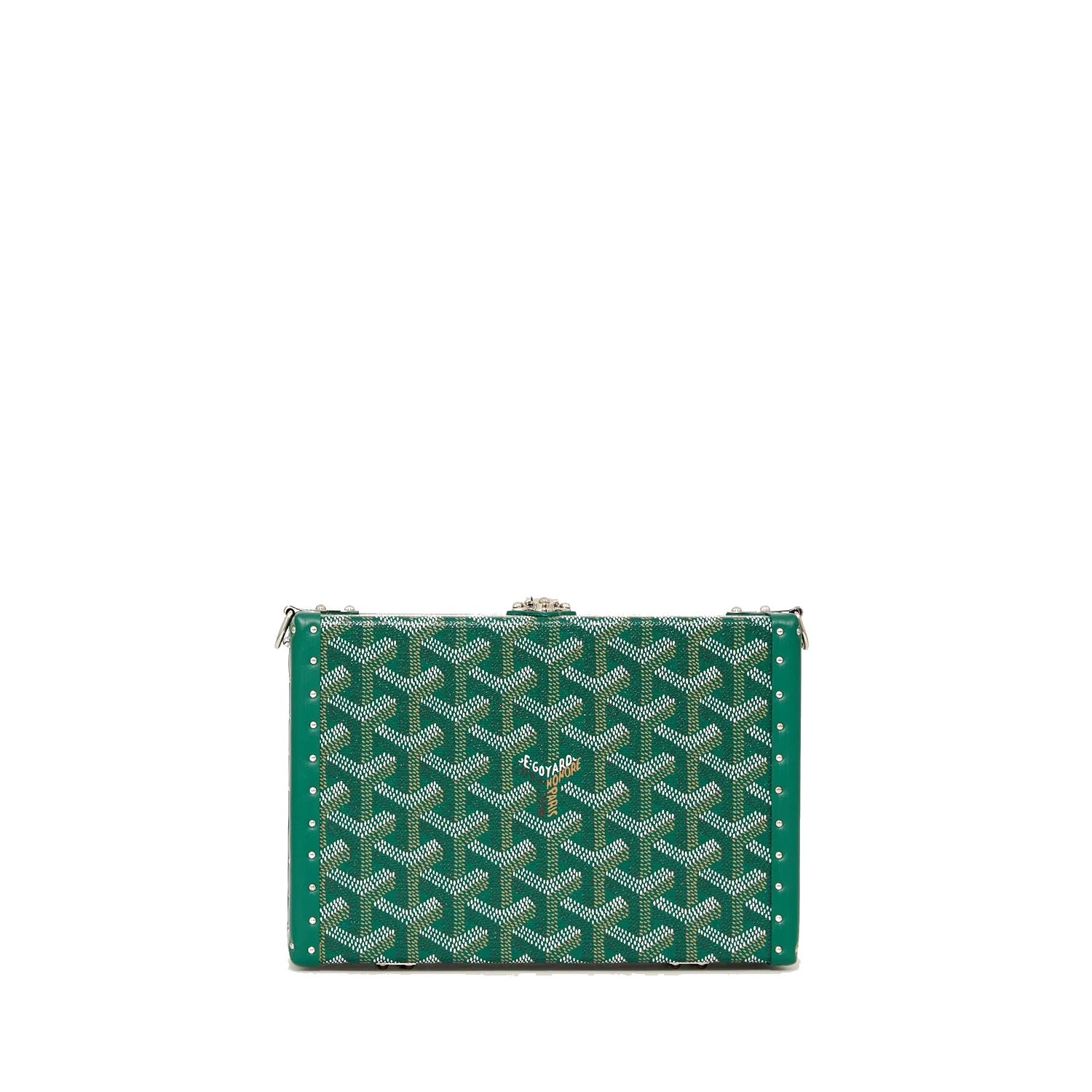Trunk Crossbody Box Bag - Green - 22