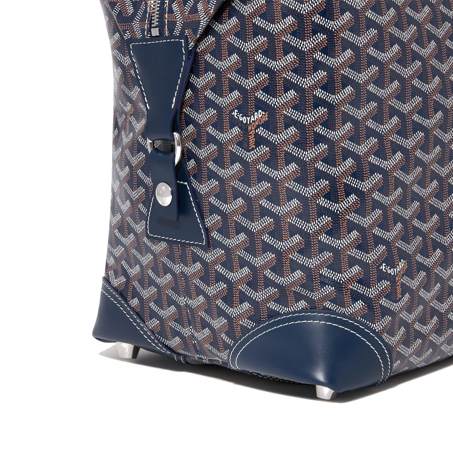 Canvas Bowling Travel Bag - 45cm - Navy Blue - 36