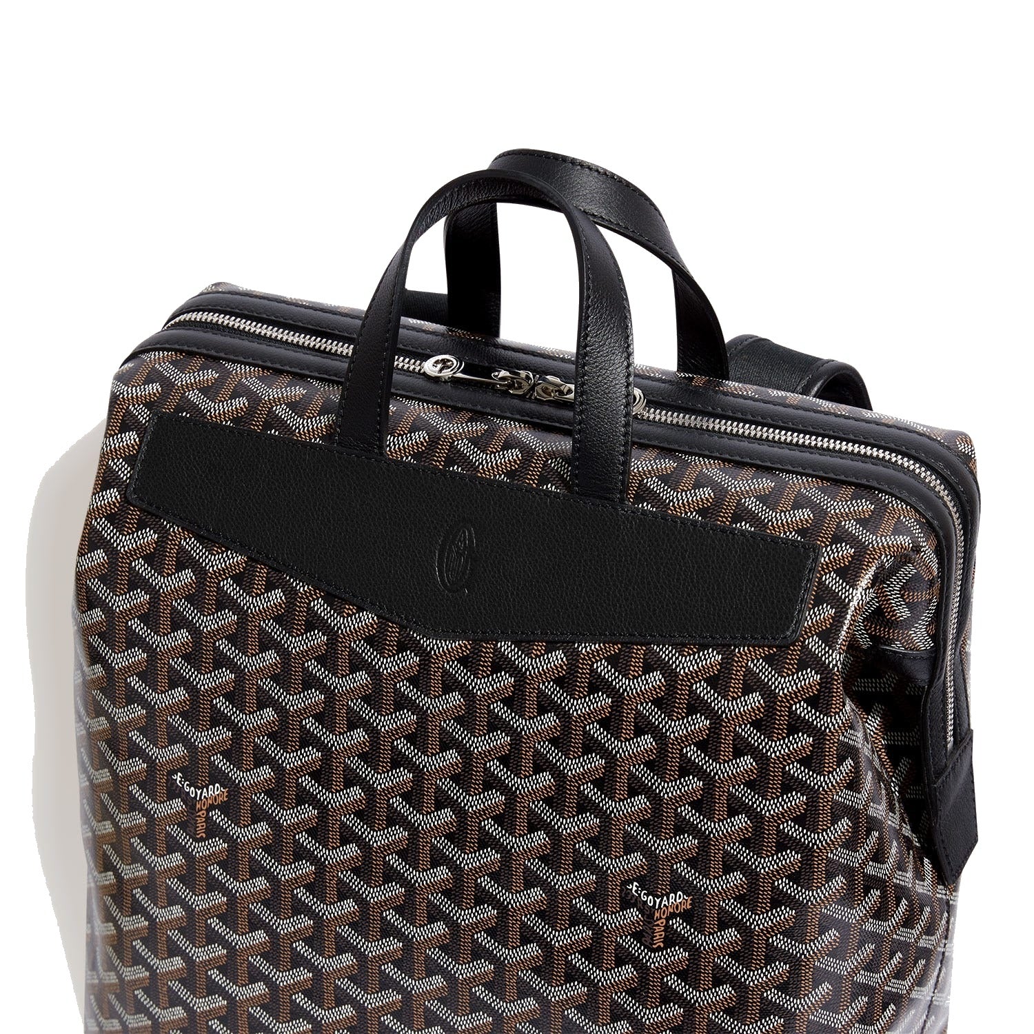 Medium Canvas Backpack - Black - 4
