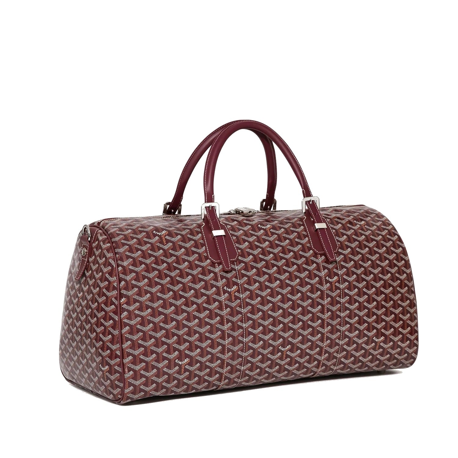 Canvas Travel Duffel - 50cm - Burgundy