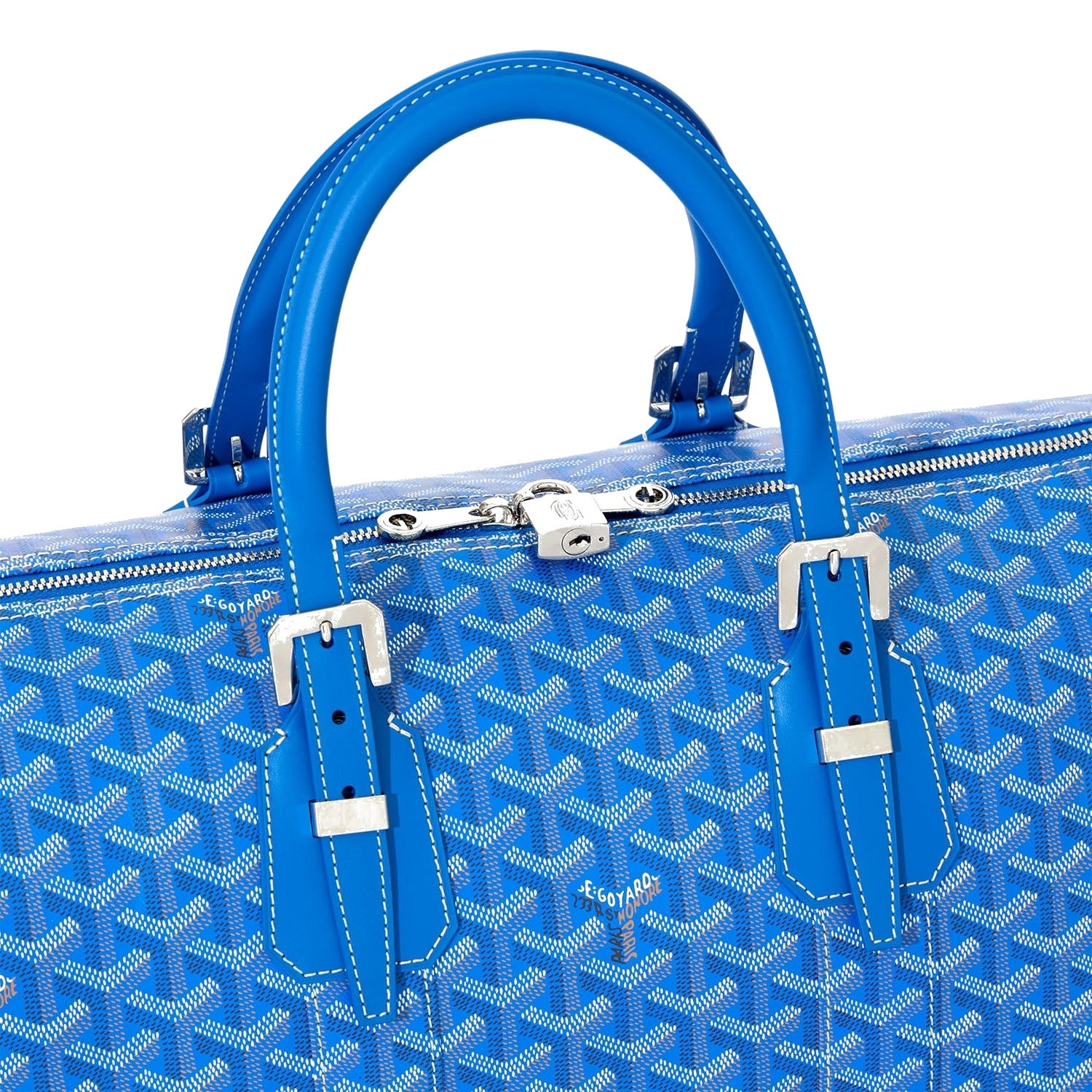 Canvas Travel Duffel - 45cm - Sky Blue - 27