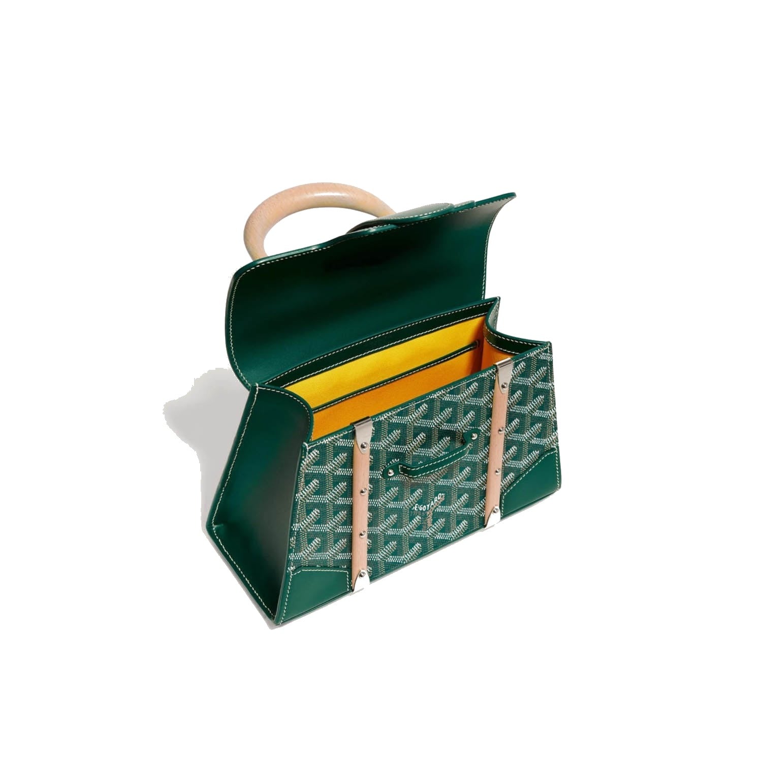 Structured Mini Top-Handle Bag - Green - 29