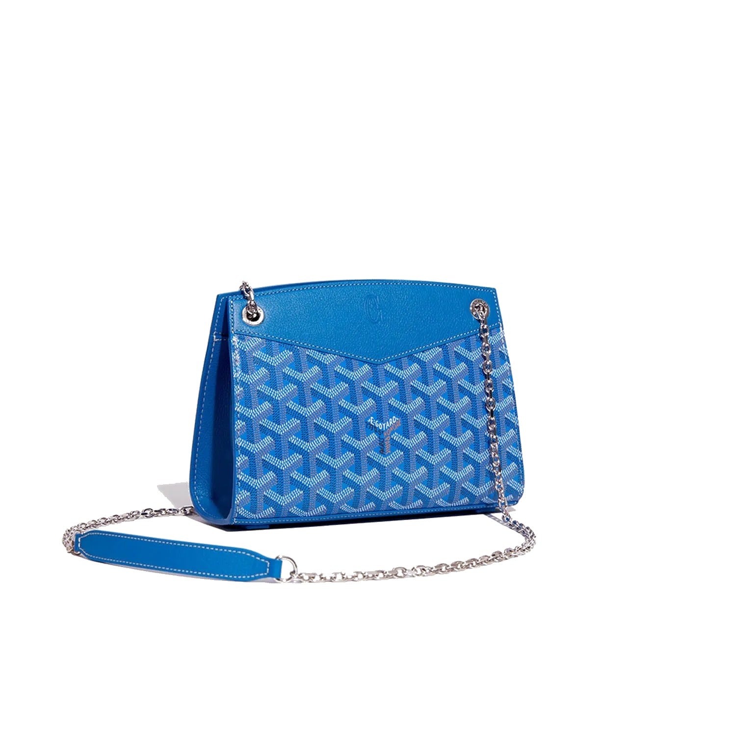 Structured Mini Bucket Bag - Sky Blue
