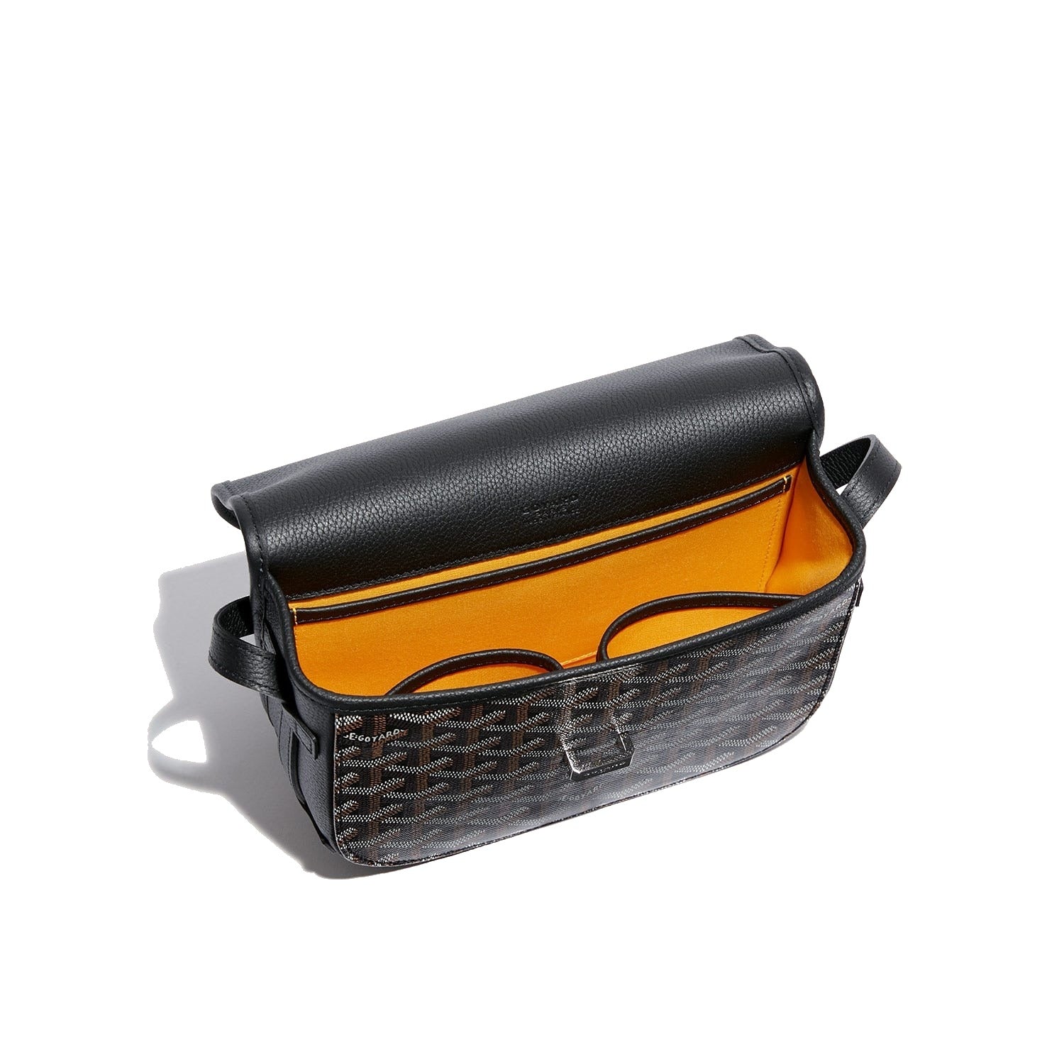 Canvas Crossbody Messenger - Small - Black - 4