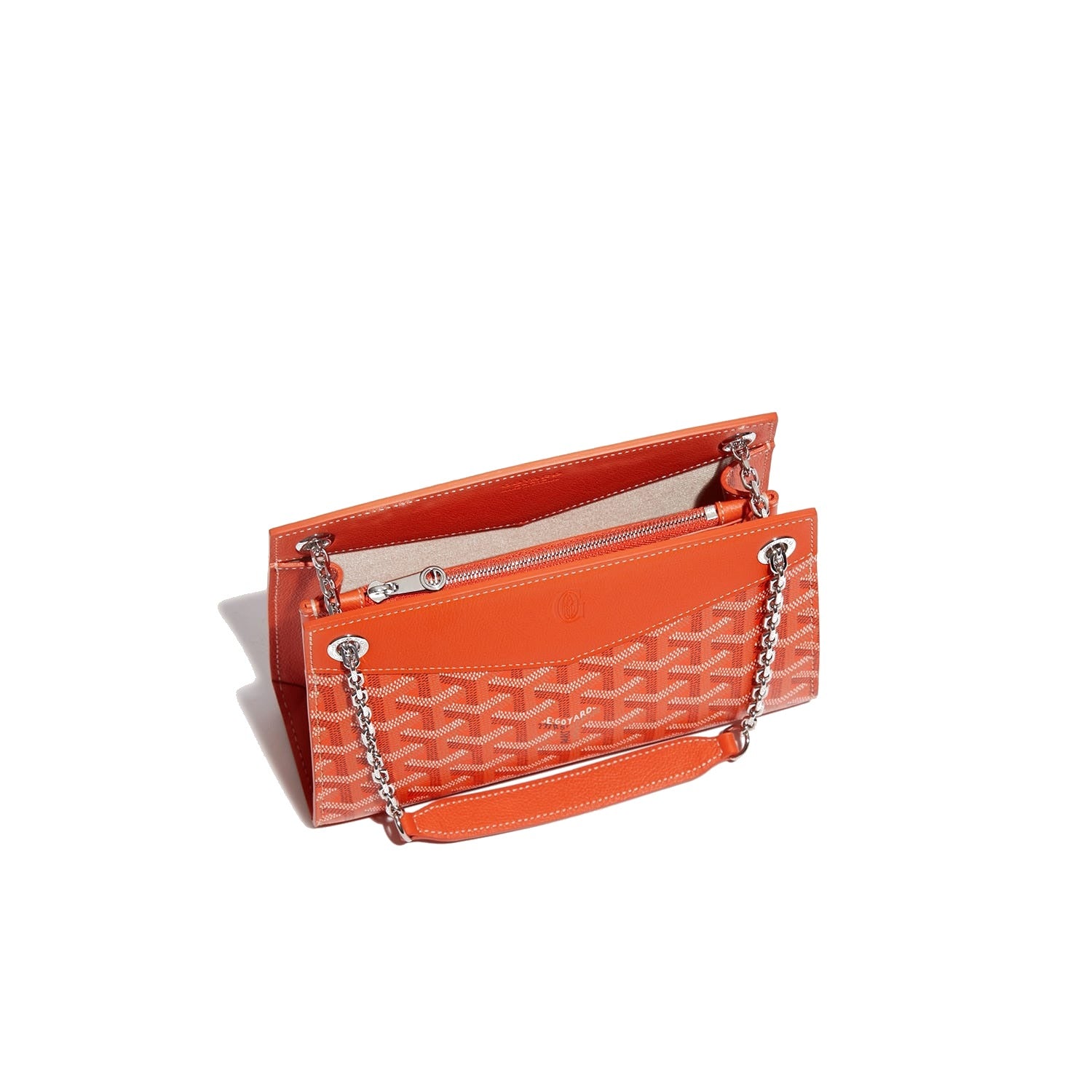Structured Mini Bucket Bag - Orange - 19