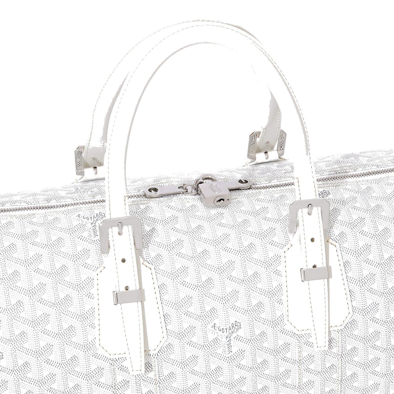 Canvas Travel Duffel - 45cm - White - 39