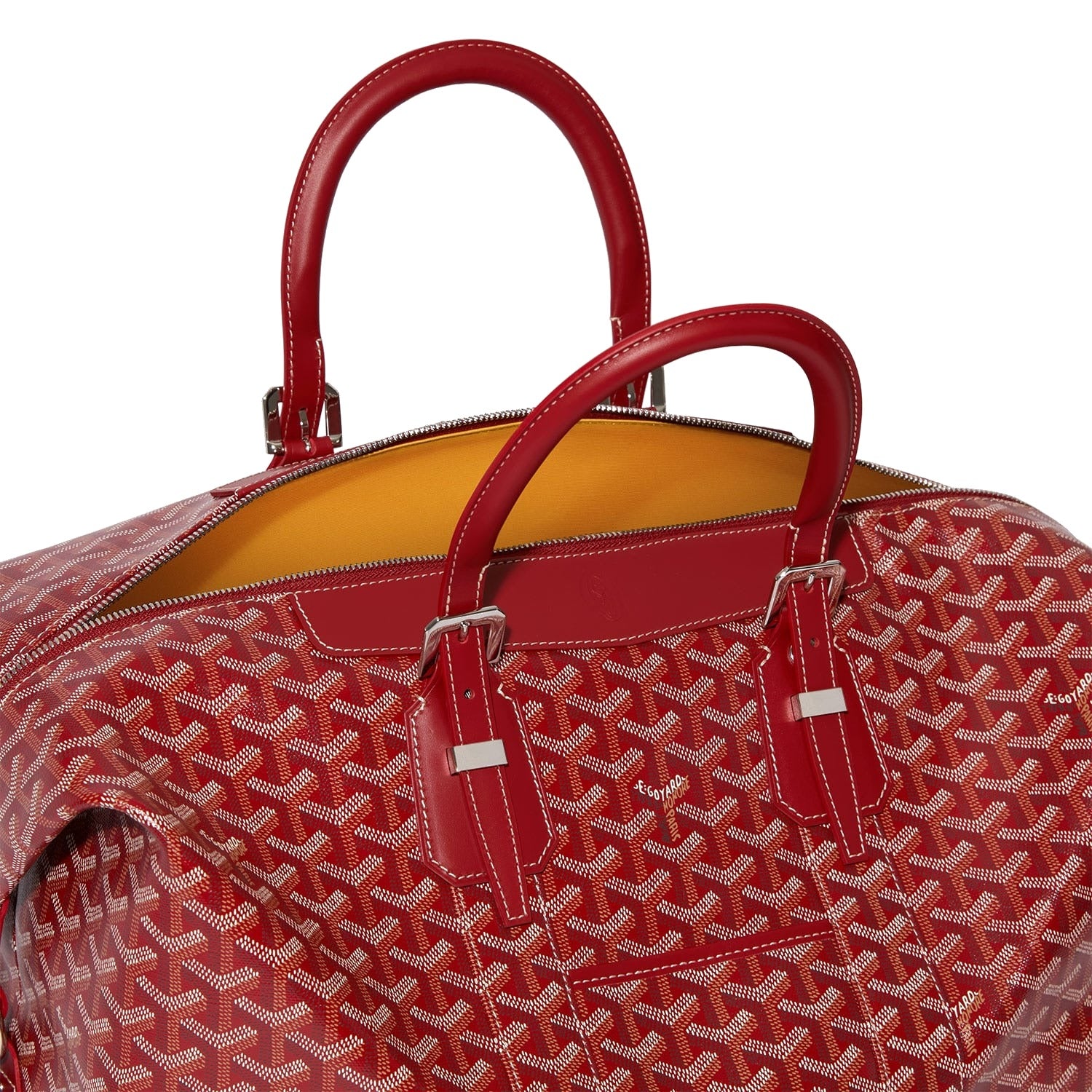 Canvas Bowling Travel Bag - 45cm - Red - 13
