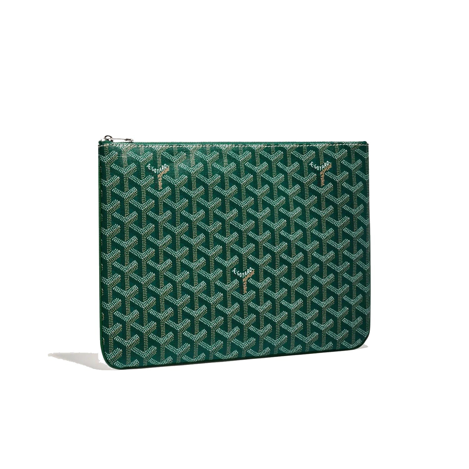 Flat Document Pouch - Medium - Green